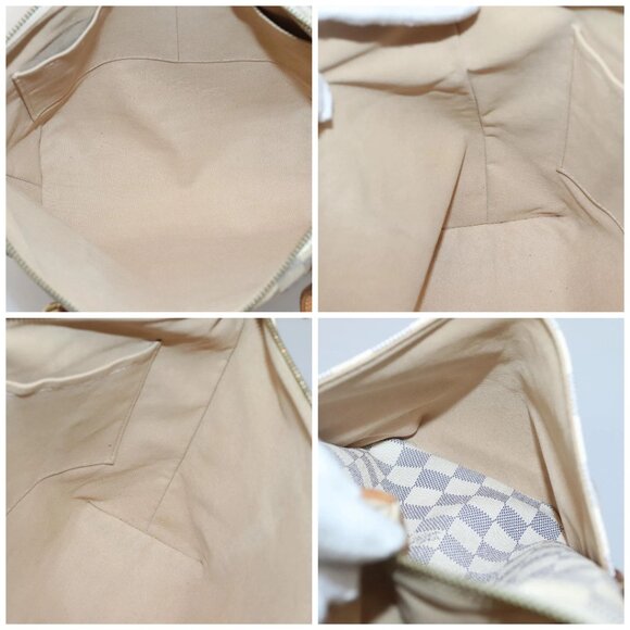 LOUIS VUITTON Damier Azur Totally PM Tote Bag N51261 LV Auth 138211 - Picture 15 of 16